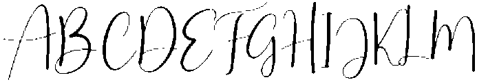 Thrifty Regular otf (400) Font UPPERCASE