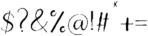 Thrifty Regular otf (400) Font OTHER CHARS