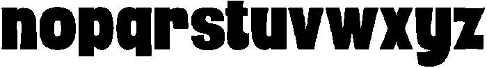 Thrilled Cheers Regular otf (400) Font LOWERCASE