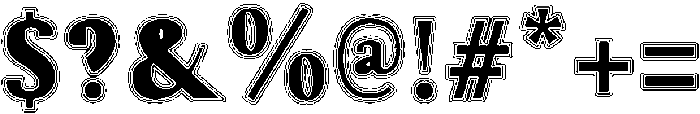 Thrive-Regular otf (400) Font OTHER CHARS