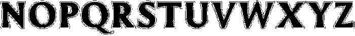 Thrive-Regular otf (400) Font UPPERCASE