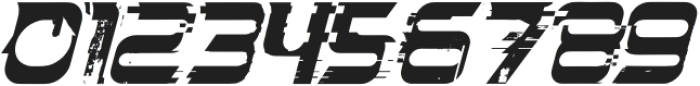 Thrives Glitch Italic otf (400) Font OTHER CHARS