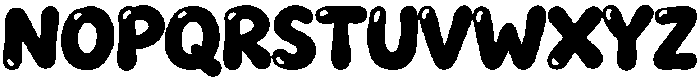 Thrumble Bold otf (700) Font LOWERCASE