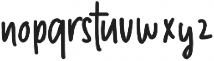 Thumbelina otf (400) Font LOWERCASE