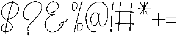 Thunder Regular otf (400) Font OTHER CHARS