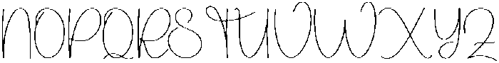 Thunder Regular otf (400) Font UPPERCASE