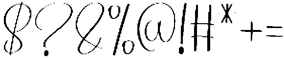 Thunder Regular otf (400) Font OTHER CHARS