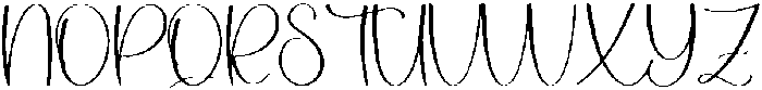 Thunder Regular otf (400) Font UPPERCASE