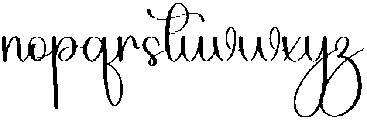 Thunder Regular otf (400) Font LOWERCASE