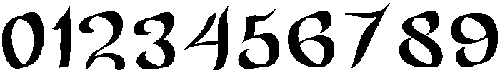Thunder Regular otf (400) Font OTHER CHARS