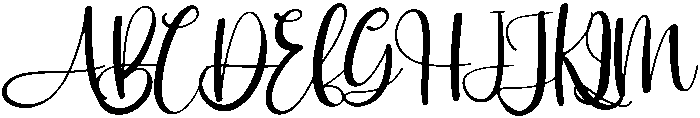 Thunder Regular otf (400) Font UPPERCASE