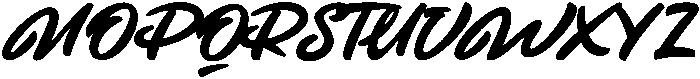 Thunder otf (400) Font UPPERCASE