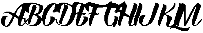 Thunder otf (400) Font UPPERCASE