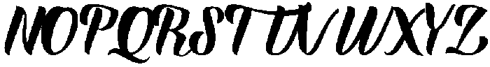 Thunder otf (400) Font UPPERCASE