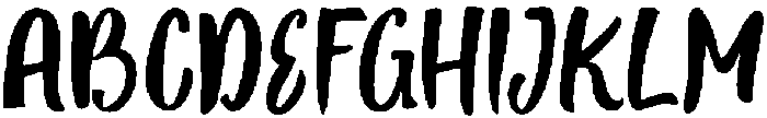 ThunderBloom-Regular otf (400) Font UPPERCASE