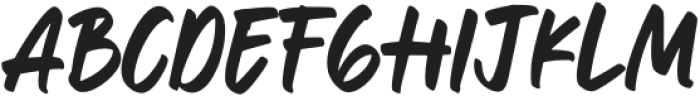 Thunderous Two otf (400) Font UPPERCASE