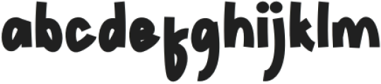 Thuras Kayus Regular otf (400) Font LOWERCASE