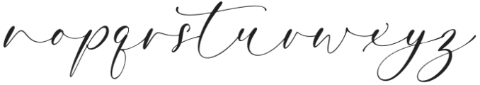 the lacoste script otf (400) Font LOWERCASE