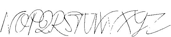 the standing still otf (400) Font UPPERCASE