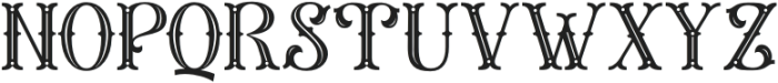 the wildtern Decorative otf (400) Font UPPERCASE