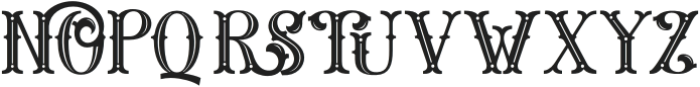 the wildtern Decorative otf (400) Font LOWERCASE