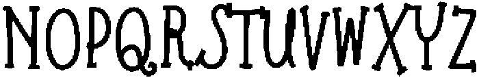 theEtoiles-Bold otf (700) Font UPPERCASE