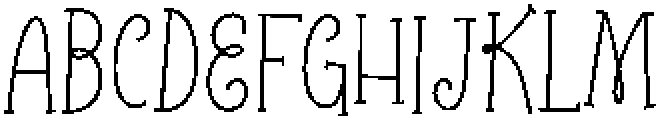 theEtoiles-Regular otf (400) Font UPPERCASE