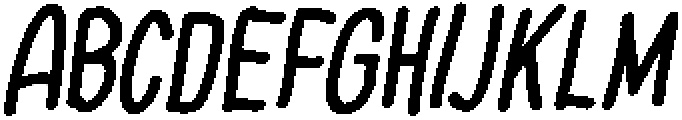 thin comic Bold Italic otf (100) Font UPPERCASE
