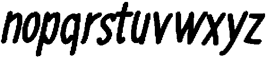 thin comic Bold Italic otf (100) Font LOWERCASE
