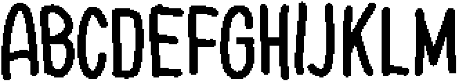 thin comic Bold otf (100) Font UPPERCASE
