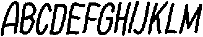thin comic Medium Italic otf (100) Font UPPERCASE