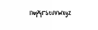 Thamvan.otf Font LOWERCASE