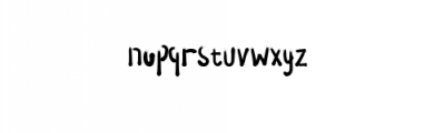 Thamvan.ttf Font LOWERCASE