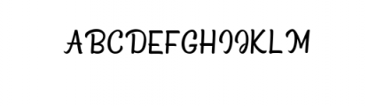 The Bextrias Script.ttf Font UPPERCASE