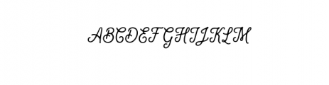 The Golden Blacksmith Font UPPERCASE