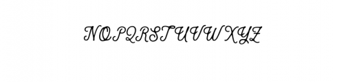 The Golden Blacksmith Font UPPERCASE