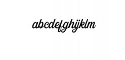 The Kogles Script.otf Font LOWERCASE