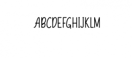 The Night Regular.ttf Font UPPERCASE