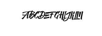 The Sectione Bright Script.otf Font UPPERCASE