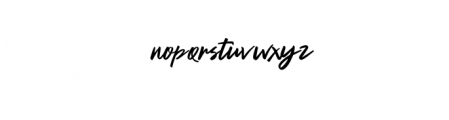 The Spectre.otf Font LOWERCASE