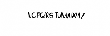 The Wormies Font UPPERCASE