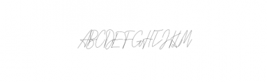 The manggo Font UPPERCASE