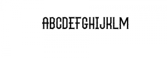 TheCircusShow-Dot.ttf Font UPPERCASE