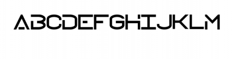 TheFuture-Regular.ttf Font UPPERCASE