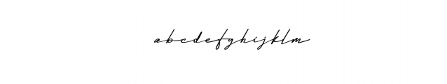 TheGarisha-Italic.ttf Font LOWERCASE