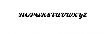 TheKinderlic.ttf Font UPPERCASE