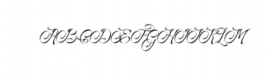 TheMasquitofont.otf Font UPPERCASE