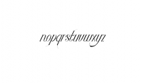 TheMasquitofont.otf Font LOWERCASE