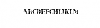 TheModish.ttf Font LOWERCASE