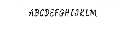 TheRainbow.otf Font UPPERCASE